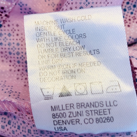 Cinch Pearl Snap Shirt XL Purple Western Cowgirl Rodeo Country Southwestern - Picture 14 of 15